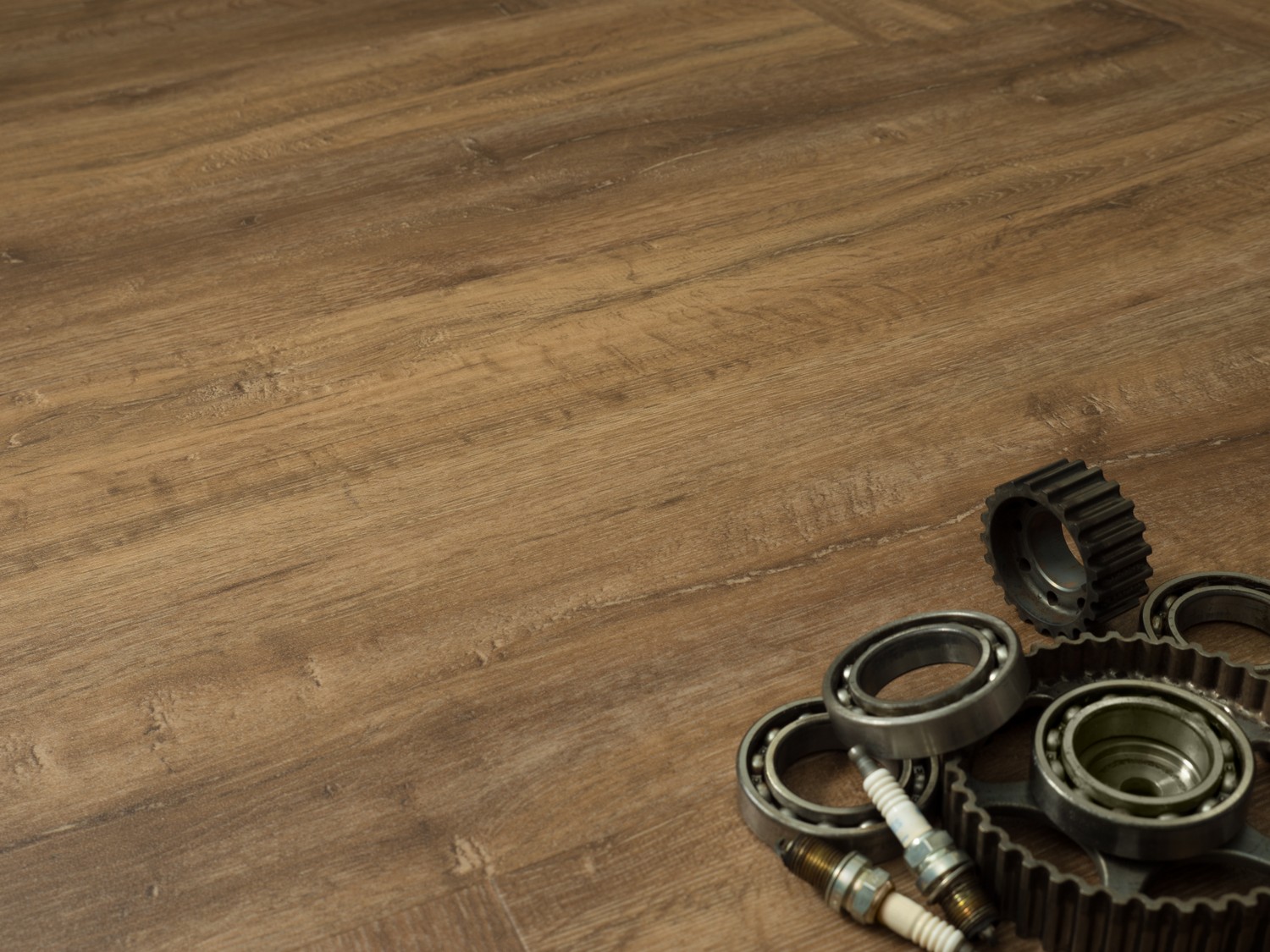 Кварцвиниловая плитка FineFloor замковая Gear Дуб Ассен FF-1806 1326×204×5